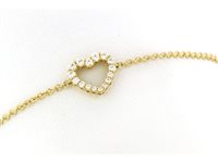 Bracciale Recarlo Donna Anniversary in Oro Diamante 0.21 Ct B01CU009/G022-M - B01CU009/G022-M